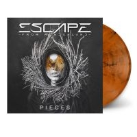 Escape From Wonderland - Pieces (Orange/Black Marbled Vinyl ryhmässä VINYYLI @ Bengans Skivbutik AB (4298859)