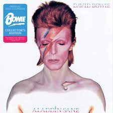 David Bowie - Aladdin Sane 2023 Calendar ryhmässä MERCH @ Bengans Skivbutik AB (4299414)