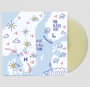 Vasas Flora Och Fauna - Man Blåser Bort (Ltd Ed Glow In The ryhmässä Minishops / Vasas Flora Och Fauna @ Bengans Skivbutik AB (4300022)