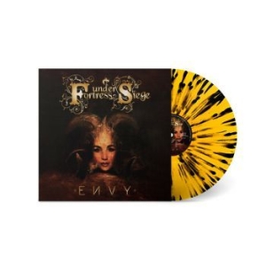 Fortress Under Siege - Envy (Black/Yellow Splatter Vinyl L ryhmässä VINYYLI @ Bengans Skivbutik AB (4300383)