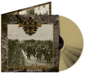 Minenwerfer - Kriegserklärung (Gold Vinyl Lp) ryhmässä VINYYLI @ Bengans Skivbutik AB (4300436)