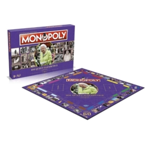 HM Queen Elizabeth II Monopoly ryhmässä MERCH @ Bengans Skivbutik AB (4301606)