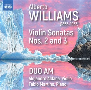 Williams Alberto - Violin Sonatas Nos. 2 & 3 ryhmässä ME SUOSITTELEMME / Joululahjavinkki: CD @ Bengans Skivbutik AB (4301880)