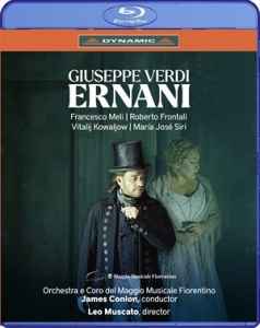 Verdi Giuseppe Piave Francesco M - Verdi & Piave: Ernani (Bluray) ryhmässä Musiikki / Musiikki Blu-Ray / Klassiskt @ Bengans Skivbutik AB (4302037)