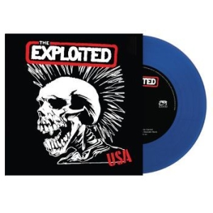 Exploited The - Usa (Blue Vinyl) ryhmässä Minishops / The Exploited @ Bengans Skivbutik AB (4302091)