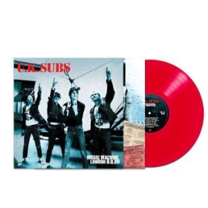 Uk Subs - Music Machine London 8/8/80 (Red Vi ryhmässä VINYYLI @ Bengans Skivbutik AB (4302108)