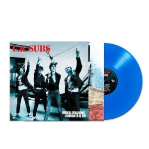 Uk Subs - Music Machine London 8/8/80 (Blue V ryhmässä VINYYLI @ Bengans Skivbutik AB (4302117)