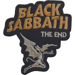 Black Sabbath - The End Woven Patch ryhmässä MERCH @ Bengans Skivbutik AB (4302335)