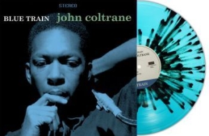 Coltrane John - Blue Train (Turquoise/Black Splatte ryhmässä VINYYLI @ Bengans Skivbutik AB (4302383)