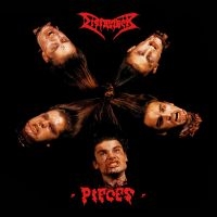 Dismember - Pieces (Red/Black Split) ryhmässä Minishops / Dismember @ Bengans Skivbutik AB (4302632)