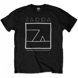 Frank Zappa - Drowning Witch (Small) Unisex Black T-Shirt ryhmässä Minishops / Frank Zappa @ Bengans Skivbutik AB (4302856)