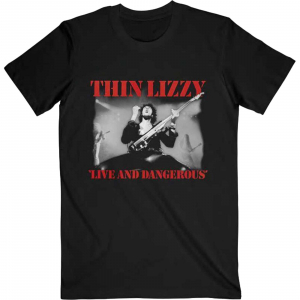 Thin Lizzy - Live & Dangerous Bl T-Shirt ryhmässä MERCH @ Bengans Skivbutik AB (4302923r)