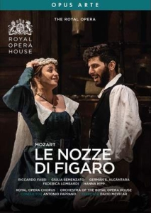 Mozart Wolfgang Amadeus - Le Nozze Di Figaro (Dvd) ryhmässä DVD & BLU-RAY @ Bengans Skivbutik AB (4303108)