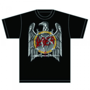 Slayer - Silver Eagle (Small) Unisex T-Shirt ryhmässä Merchandise @ Bengans Skivbutik AB (4303344)