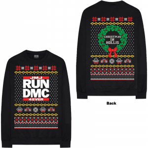 Run DMC - Holiday (Medium) Unisex Back Print Sweatshirt ryhmässä Minishops /  @ Bengans Skivbutik AB (4303379)