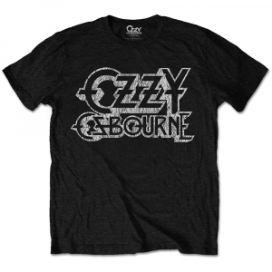 Ozzy Osbourne - Vintage Logo (Medium) Unisex T-Shirt ryhmässä MERCH @ Bengans Skivbutik AB (4303404)