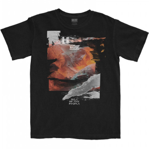 Muse - Will Of The People (Small) Unisex Black T-Shirt ryhmässä MERCH @ Bengans Skivbutik AB (4303443)