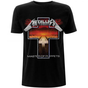 Metallica - Master Of Puppets Cross (Small) Unisex T-Shirt ryhmässä MERCH @ Bengans Skivbutik AB (4304019)