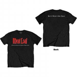 Meat Loaf - IWDAFLBIWDT (Small) Unisex Back Print T-Shirt ryhmässä MERCH @ Bengans Skivbutik AB (4304028)