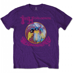 Jimi Hendrix - Are You Experienced? (Small) Unisex Purple T-Shirt ryhmässä MERCH @ Bengans Skivbutik AB (4304054)