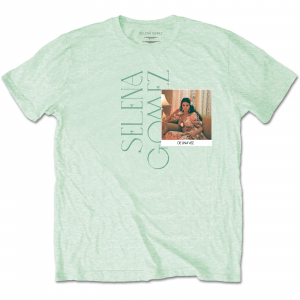 Selena Gomez - Polaroid (Small) Unisex Green T-Shirt ryhmässä Minishops / Selena Gomez @ Bengans Skivbutik AB (4304062)