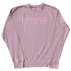 BlackPink - BlackPink Unisex Sweatshirt: Logo (pink) ryhmässä Minishops / K-Pop Minishops / Blackpink @ Bengans Skivbutik AB (4306798)