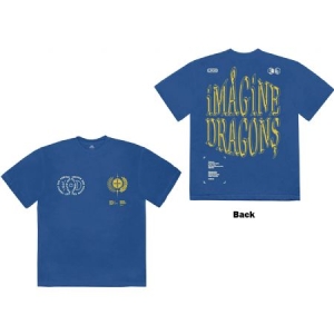 Imagine Dragons - Imagine Dragons Unisex T_shirt : Lyrics (Back Print) ryhmässä Minishops / Imagine Dragons @ Bengans Skivbutik AB (4307103r)