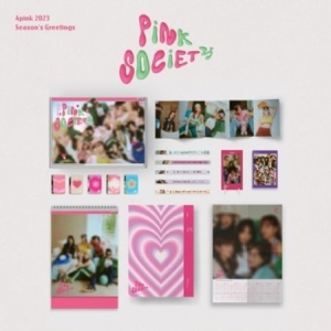 Apink - 2023 SEASON'S GREETINGS [PiNK SOCiETY] ryhmässä MERCH @ Bengans Skivbutik AB (4307170)