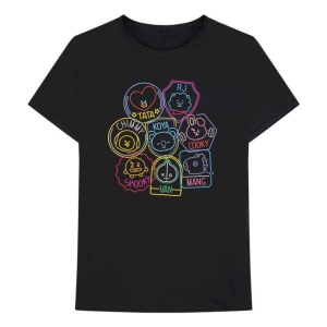 Bt21 - Neons Uni Bl ryhmässä MERCHANDISE / T-paita / K-Pop @ Bengans Skivbutik AB (4308606r)