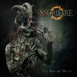 Sacrifire - Art Of Decay The (Curacao/Black Mar ryhmässä VINYYLI @ Bengans Skivbutik AB (4308689)