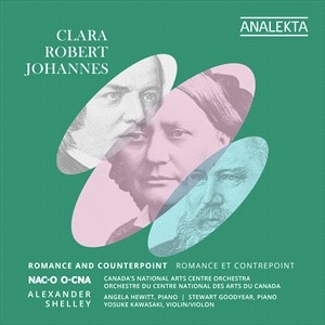 Johannes Brahms Stewart Goodyear - Clara, Robert, Johannes - Romance & ryhmässä CD @ Bengans Skivbutik AB (4309324)