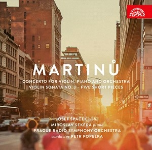 Martinu Bohuslav - Concerto For Violin & Piano Violin ryhmässä ME SUOSITTELEMME / Joululahjavinkki: CD @ Bengans Skivbutik AB (4309992)