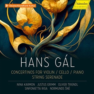 Gal Hans - Concertinos For Violin, Cello, Pian ryhmässä ME SUOSITTELEMME / Joululahjavinkki: CD @ Bengans Skivbutik AB (4312415)