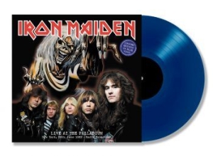 Iron Maiden - Live Palladium New York 1982 (Blue) ryhmässä VINYYLI @ Bengans Skivbutik AB (4314300)