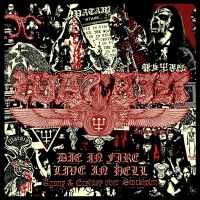 Watain - Die In Fire - Live In Hell (25th Anniversary Color 2LP) ryhmässä Minishops / Watain @ Bengans Skivbutik AB (4314364)