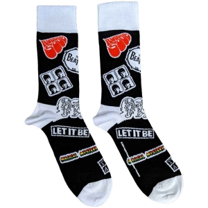 The Beatles - Icons Uni Bl Socks (Eu 40-45) ryhmässä Minishops / Beatles @ Bengans Skivbutik AB (4314441)