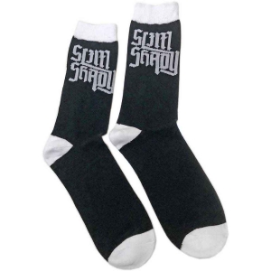 Eminem - Slim Shady Uni Bl Socks (Eu 40-45) ryhmässä MERCHANDISE / Merch / Hip Hop-Rap @ Bengans Skivbutik AB (4314443)