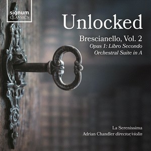 Brescianello Giuseppe Antonio - Unlocked, Vol. 2 - Opus 1 - Libro S ryhmässä CD @ Bengans Skivbutik AB (4314821)