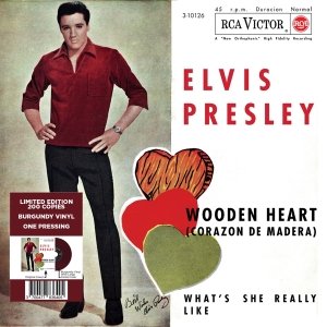 Elvis Presley - Wooden Heart ryhmässä VINYYLI @ Bengans Skivbutik AB (4315482)