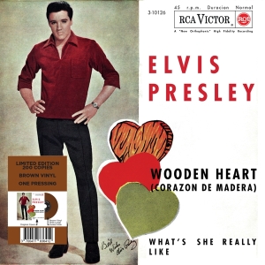 Elvis Presley - Wooden Heart ryhmässä VINYYLI @ Bengans Skivbutik AB (4315483)