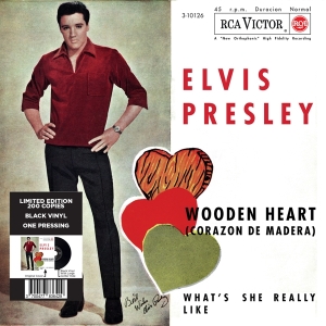 Elvis Presley - Wooden Heart ryhmässä VINYYLI @ Bengans Skivbutik AB (4315484)