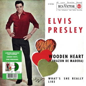 Elvis Presley - Wooden Heart ryhmässä VINYYLI @ Bengans Skivbutik AB (4315485)