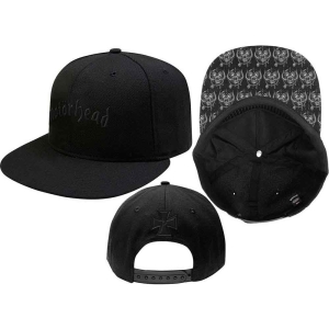 Motorhead - Logo & Warpig Bl Snapback C ryhmässä Minishops / Motörhead @ Bengans Skivbutik AB (4321851)