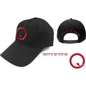 Queens Of The Stone Age - Q Logo Bl Baseball C ryhmässä Minishops / Queens Of The Stone Age @ Bengans Skivbutik AB (4321908)