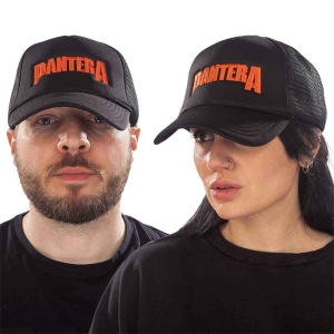 Pantera - Logo Bl Mesh-Back C ryhmässä MERCH @ Bengans Skivbutik AB (4321913)