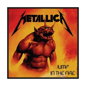 Metallica - Jump In The Fire Standard Patch ryhmässä MERCH @ Bengans Skivbutik AB (4324167)