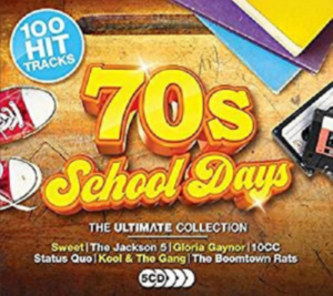 Various artists - 70s School Days (5CD) ryhmässä CD @ Bengans Skivbutik AB (4324554)