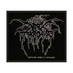 Darkthrone - Lurex Logo Standard Patch ryhmässä Minishops / Darkthrone @ Bengans Skivbutik AB (4324741)