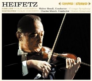 Heifetz Jascha - Violin Concerto - Sibelius Beethoven ryhmässä CD @ Bengans Skivbutik AB (4330260)