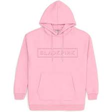 BlackPink - BlackPink Unisex Pullover Hoodie: Pink V ryhmässä K-POP @ Bengans Skivbutik AB (4331284r)